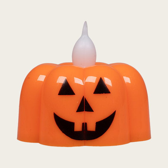 Det Gamle Apotek halloweenská LED dekorace oranžová 4 cm