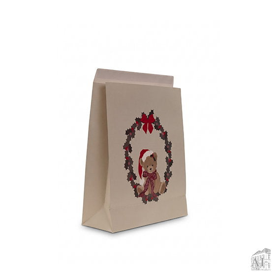 Det Gamle Apotek Giftbag dárková taška béžová 32 cm