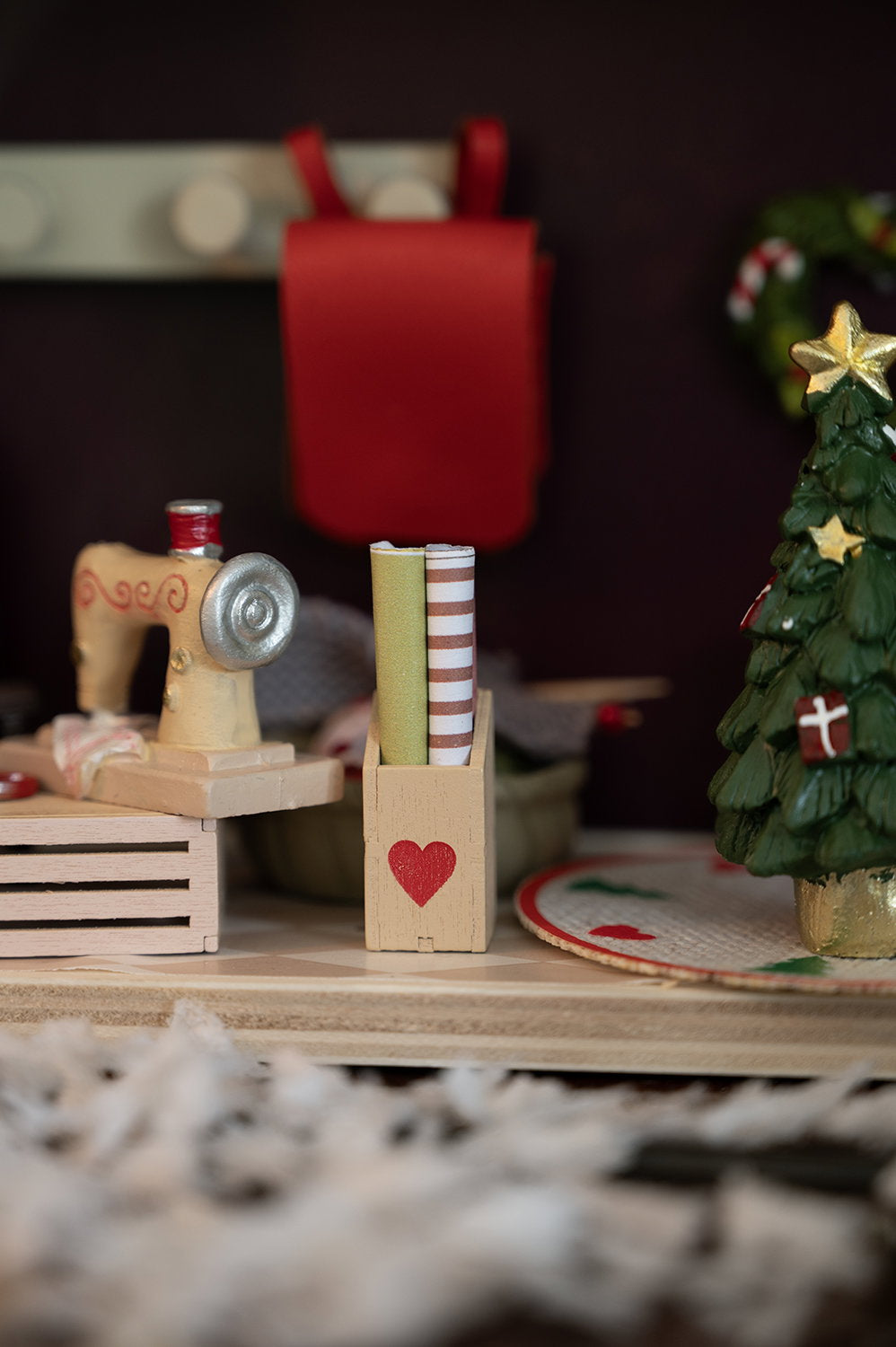 Det Gamle Apotek Giftpaper for gnomes mini papír barevný