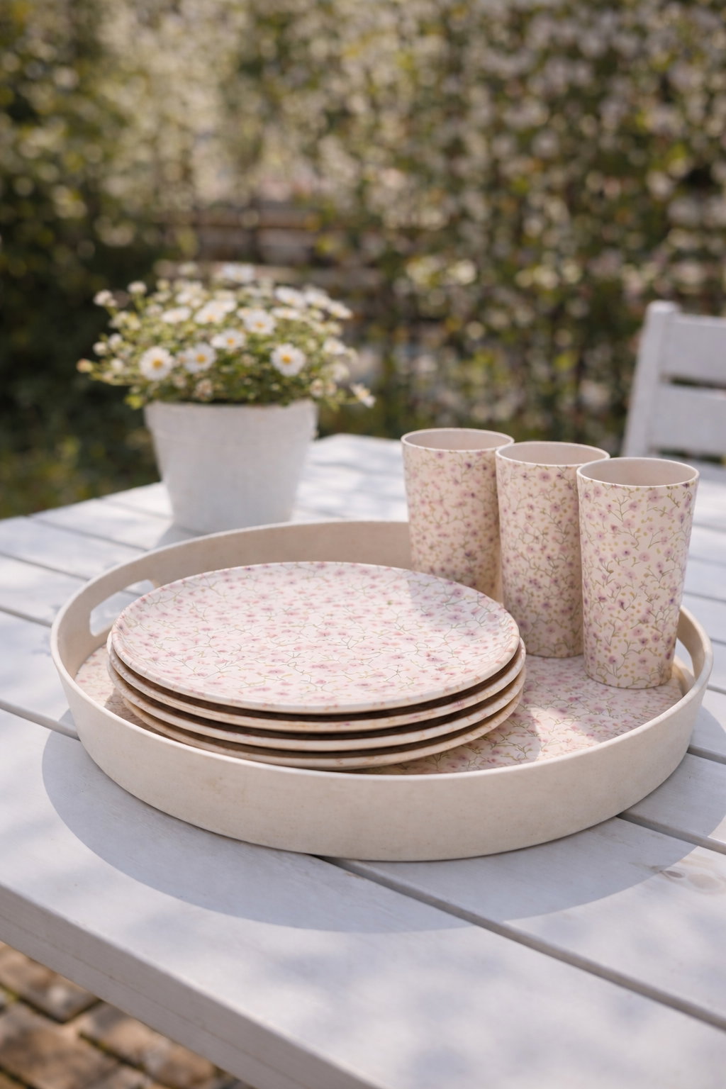 Det Gamle Apotek Plate talíř béžový 25 cm