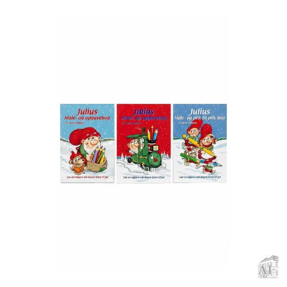 Det Gamle Apotek Colouring Book omalovánky vánoční