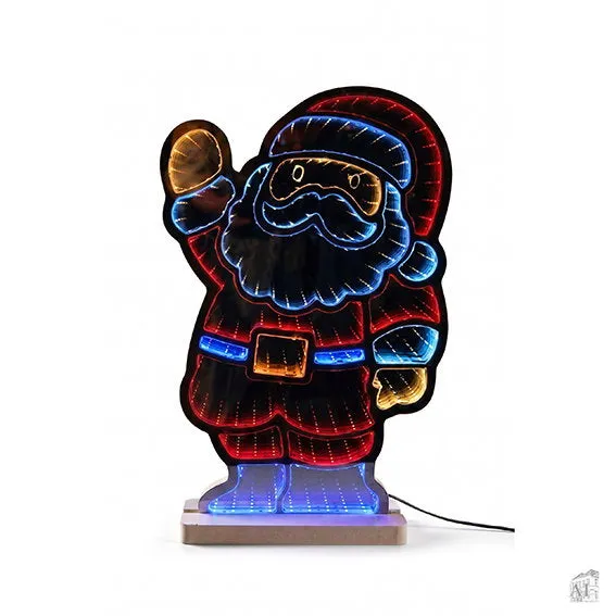 Det Gamle Apotek Santa s 288 LED červený 40 cm plast