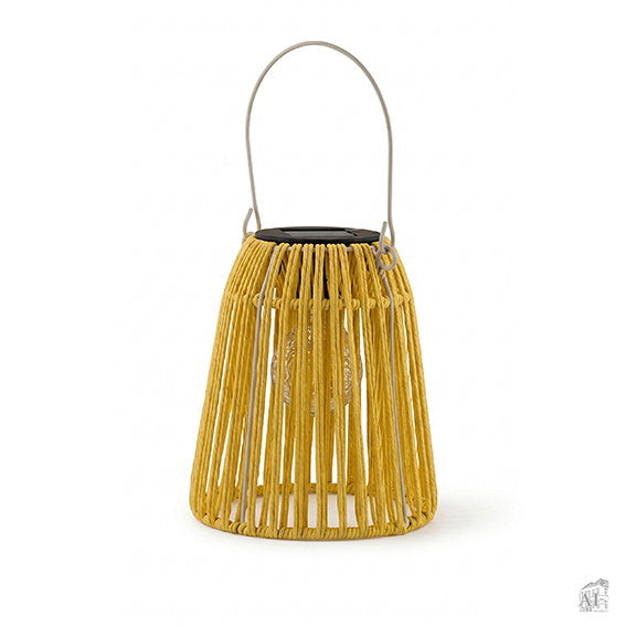 Det Gamle Apotek Solar lantern solární lucerna 18 cm žlutá