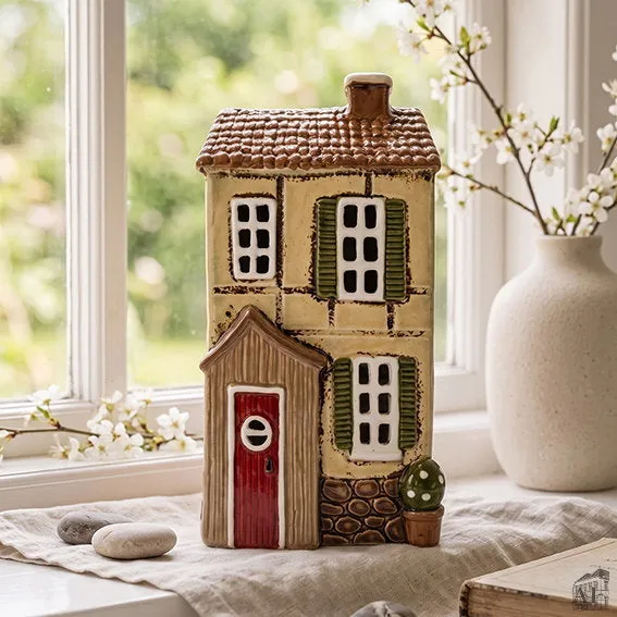 Det Gamle Apotek House svícen na čajovou svíčku 25 cm