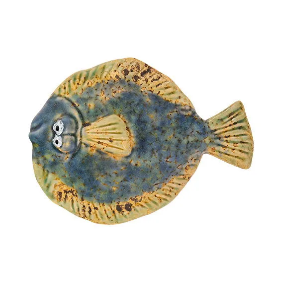 Det Gamle Apotek Fish dekorační rybička modrá 2 cm