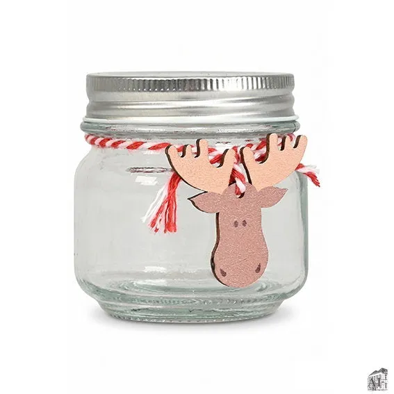 Det Gamle Apotek Storage jar skleněná dóza s víčkem