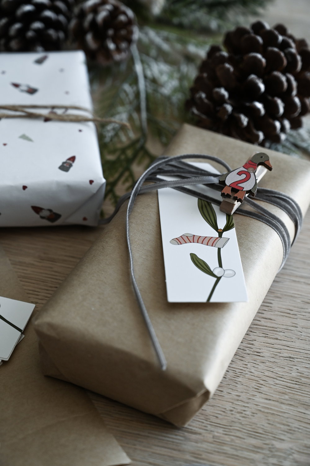 Det Gamle Apotek Giftpaper balicí papír kraft 70 cm x 5 m