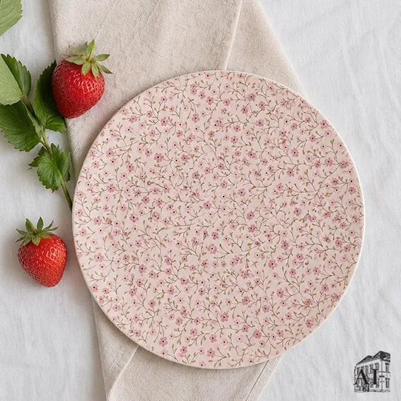 Det Gamle Apotek Plate talíř béžový 25 cm