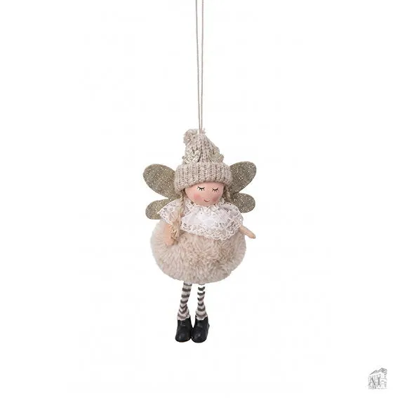 Det Gamle Apotek Angel akrylová figurka anděl krémový 17 cm