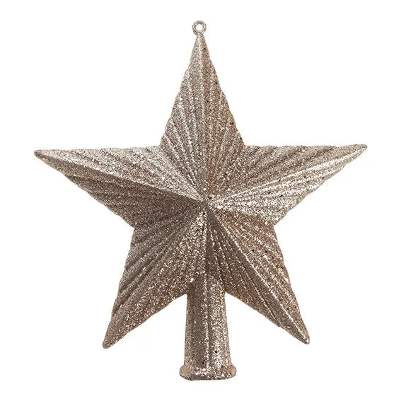 Det Gamle Apotek Top star špice 4 cm champagne plast