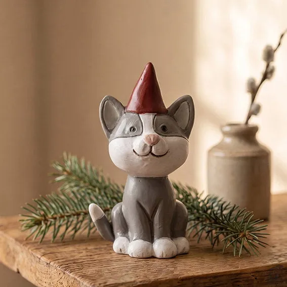 Det Gamle Apotek Figures figurka šedá 8 cm polyresin