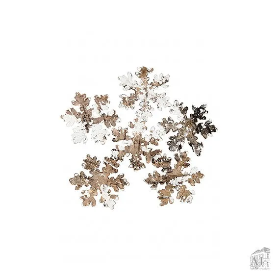 Det Gamle Apotek Snowflake vánoční vločka 6 cm