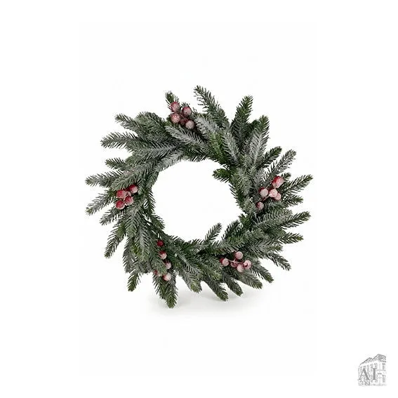 Det Gamle Apotek Door wreath věnec na dveře 33 cm červený