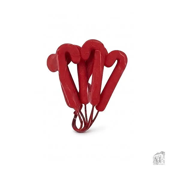 Det Gamle Apotek Candy Cane dekorace červená 13 cm