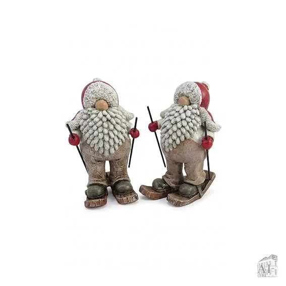 Det Gamle Apotek vánoční skřítek hnědý 10 cm polyresin