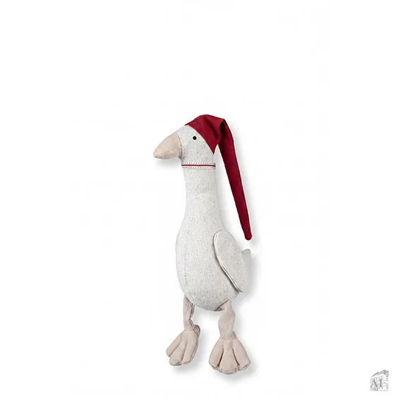 Det Gamle Apotek Goose husa béžová 34 cm