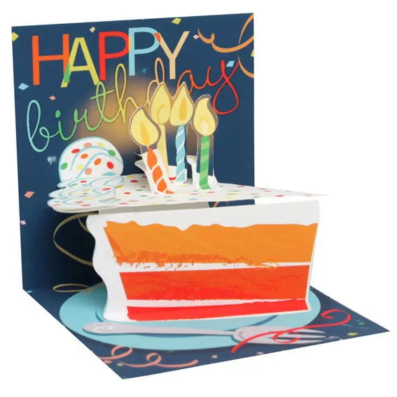 Det Gamle Apotek Birthday cake pop-up přání mini