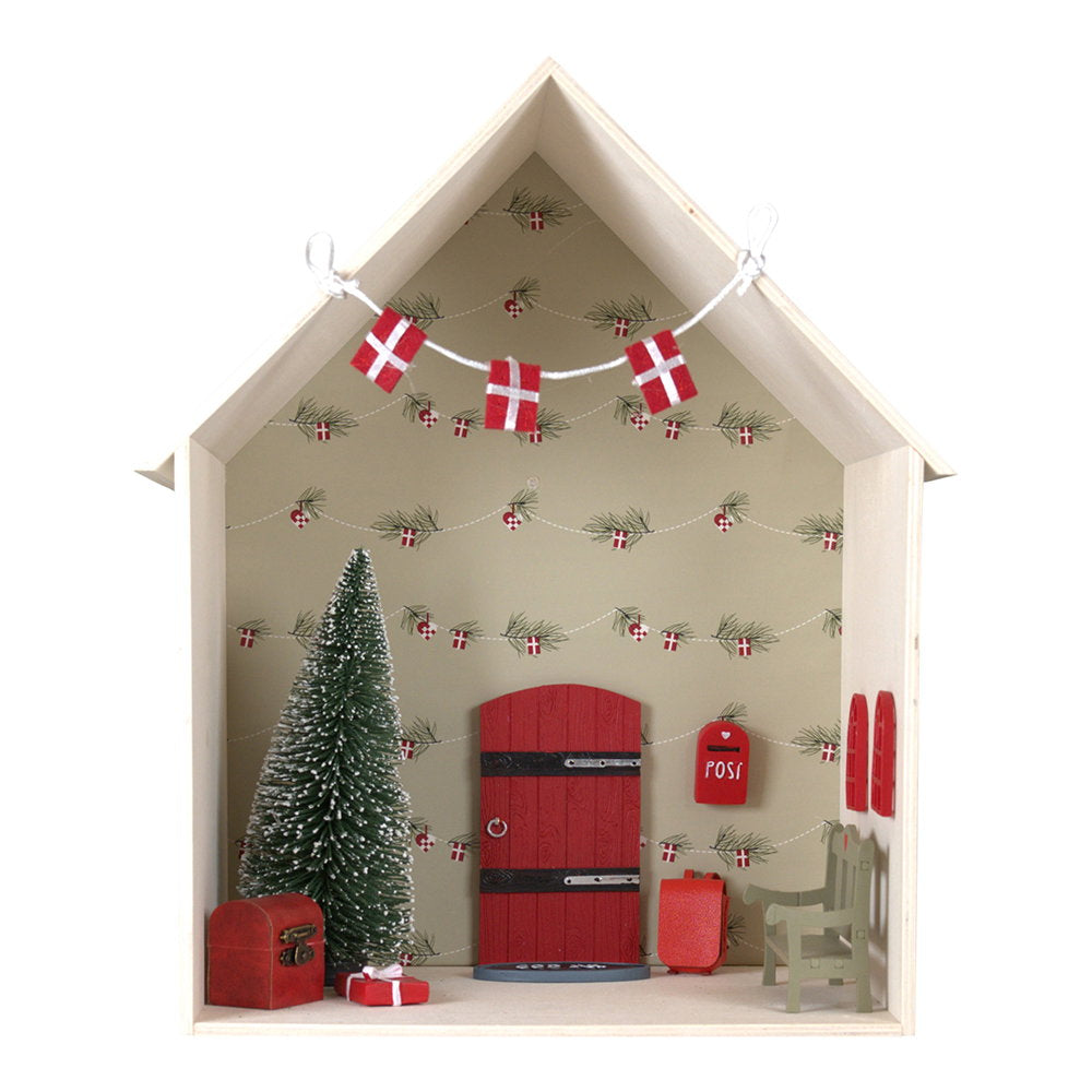 Det Gamle Apotek Gnomedoor House domeček dřevěný 40 cm