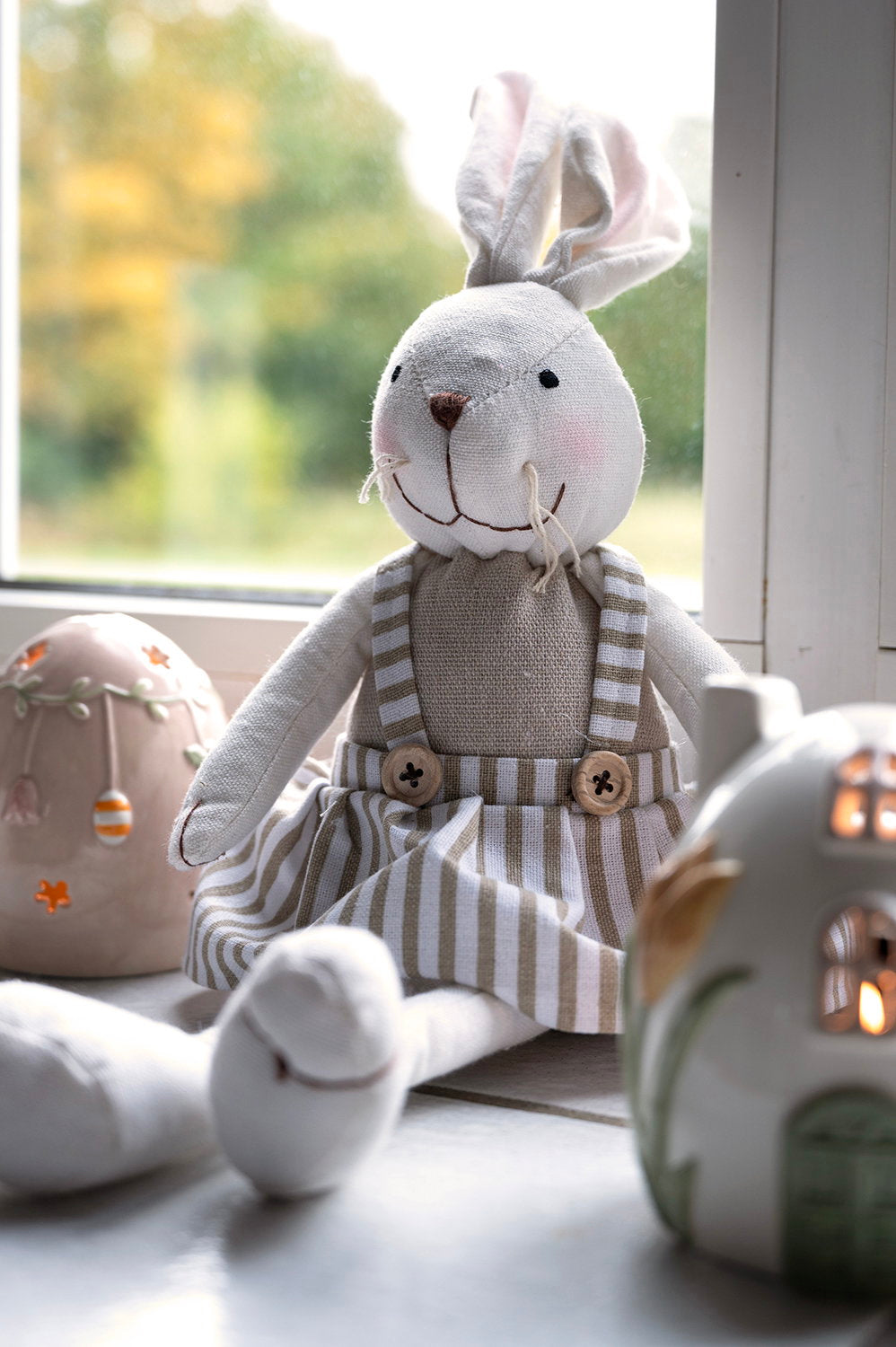 Det Gamle Apotek Easter bunny velikonoční zajíc 47 cm béžový