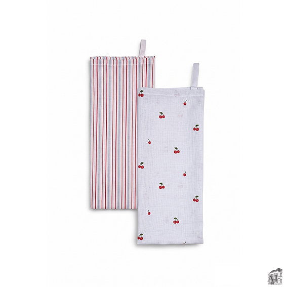 Det Gamle Apotek Kitchen Towel kuchyňské utěrky 2ks modré