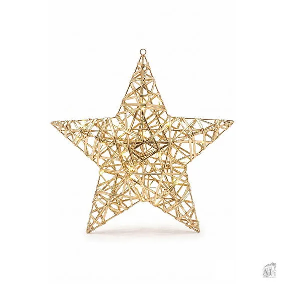 Det Gamle Apotek Star hvězda 30 cm zlatá