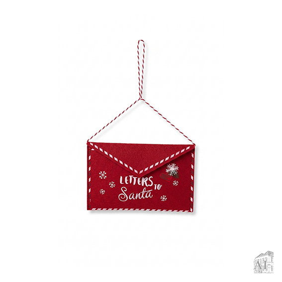 Det Gamle Apotek Ornament závěsná ozdoba červená polyester
