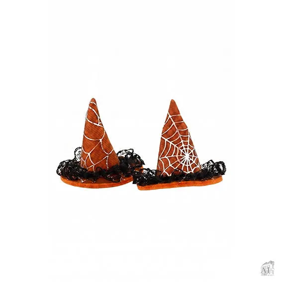 Det Gamle Apotek Hair clip sponka do vlasů oranžová 7 cm