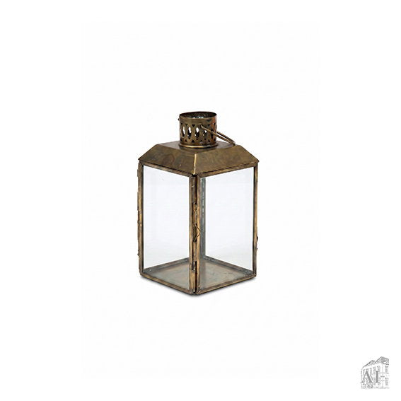 Det Gamle Apotek Lantern lucerna hnědá 18 cm