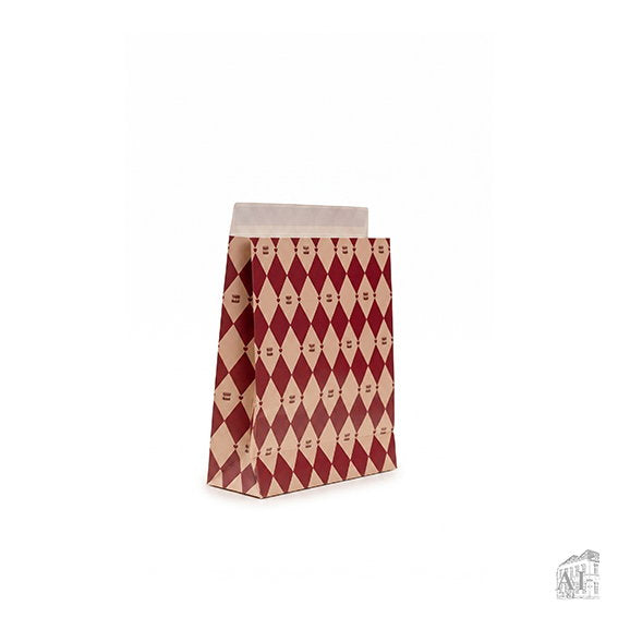 Det Gamle Apotek Giftbag dárková taška 24 cm červená