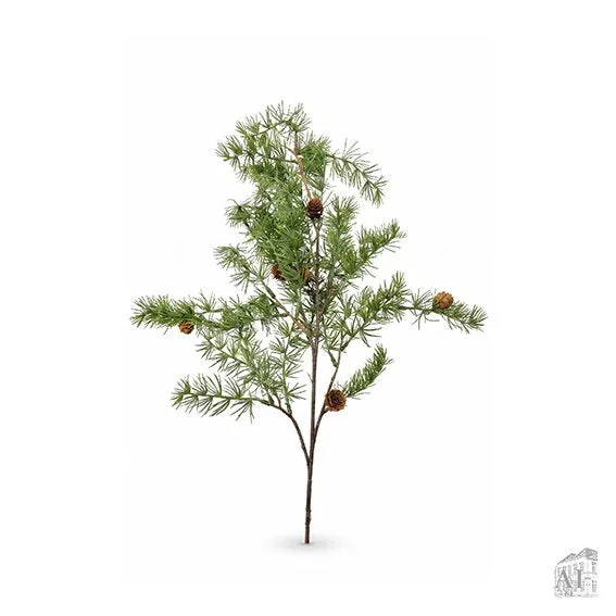 Det Gamle Apotek Branch větev zelená 93 cm pěná