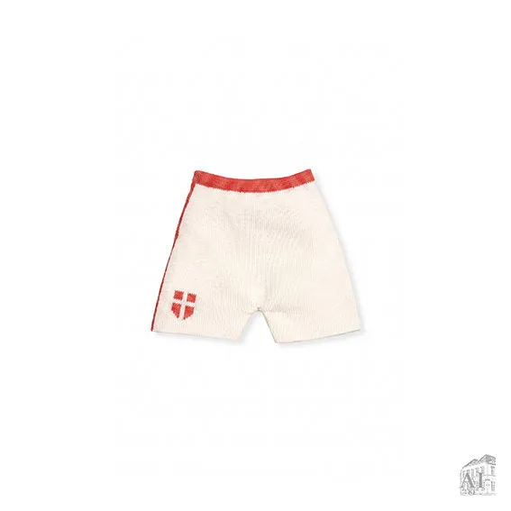 Det Gamle Apotek Football Shorts kraťasy pro skřítky bílé