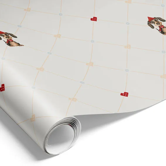 Det Gamle Apotek Giftpaper balicí papír šedý 5 m