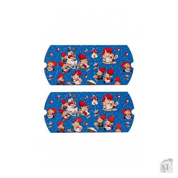 Det Gamle Apotek Giftbox dárková krabička modrá 18 cm papírová