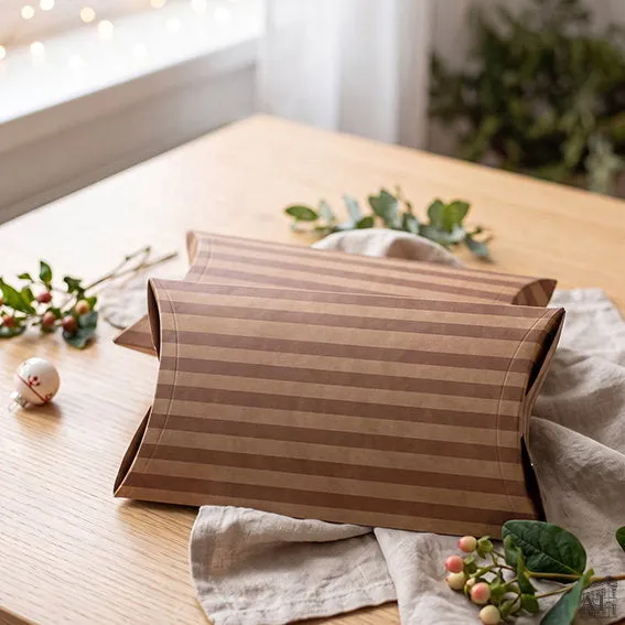 Det Gamle Apotek Giftbox dárková krabička kraft 18 cm