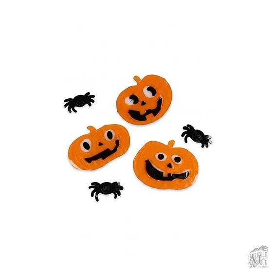 Det Gamle Apotek okenní samolepky Halloween dýně 6 ks