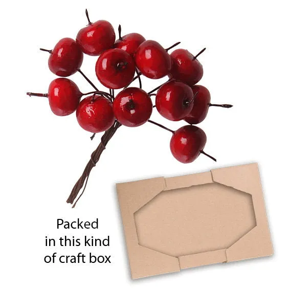 Det Gamle Apotek Berries červené bobule dekorace 12 ks