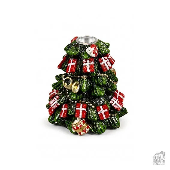 Det Gamle Apotek Tree for Candle svícen zelený 7 cm