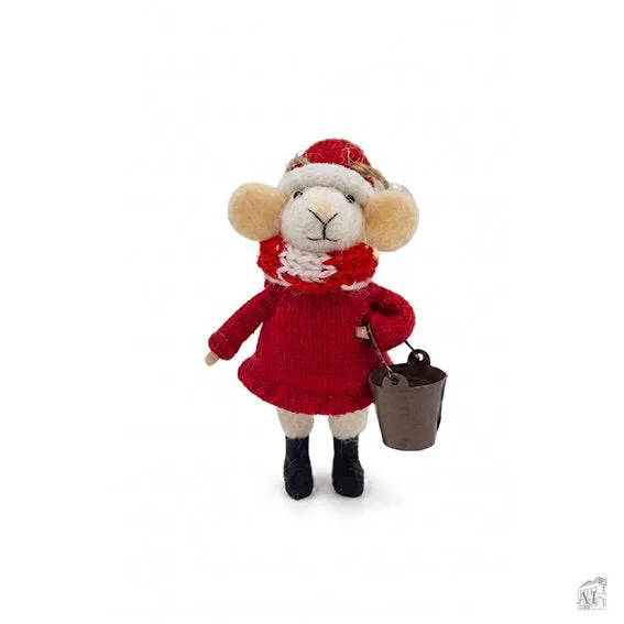 Det Gamle Apotek Mouse figurka myš červená 7 cm