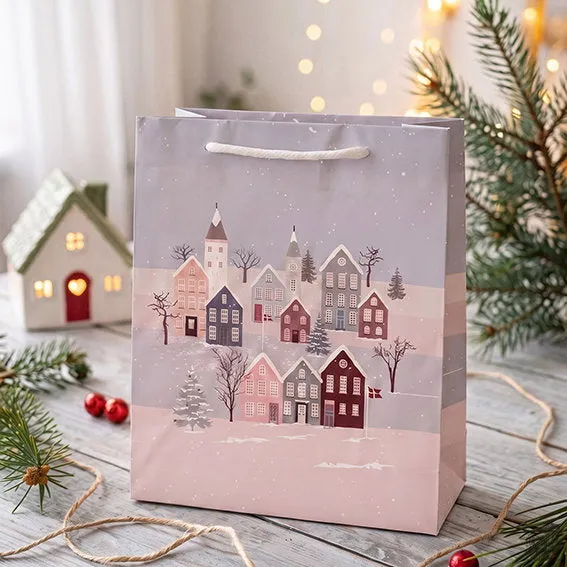 Det Gamle Apotek Giftbag dárková taška zelená 24 cm