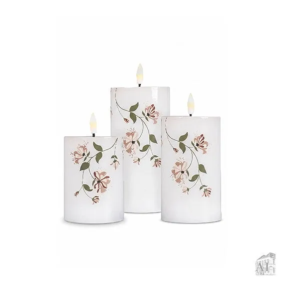 Det Gamle Apotek LED Candle vosková svíčka sada 3 ks