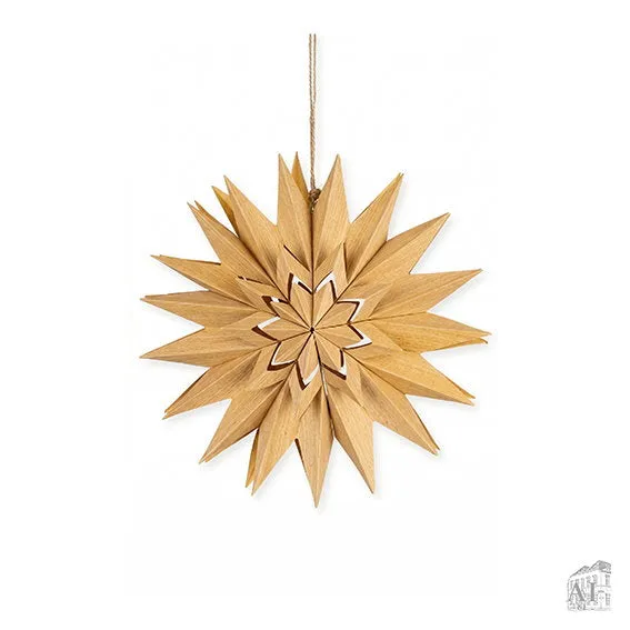 Det Gamle Apotek Paper star hvězda béžová 20 cm
