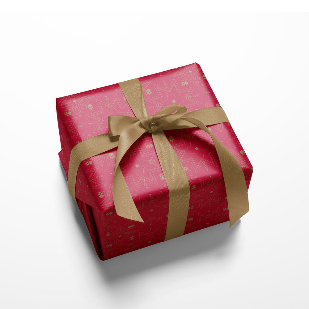 Det Gamle Apotek Giftpaper balicí papír 5 m červený