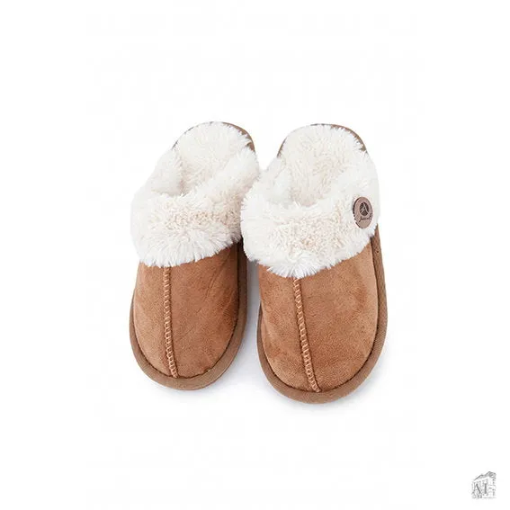 Det Gamle Apotek Slippers pantofle dámské hnědé
