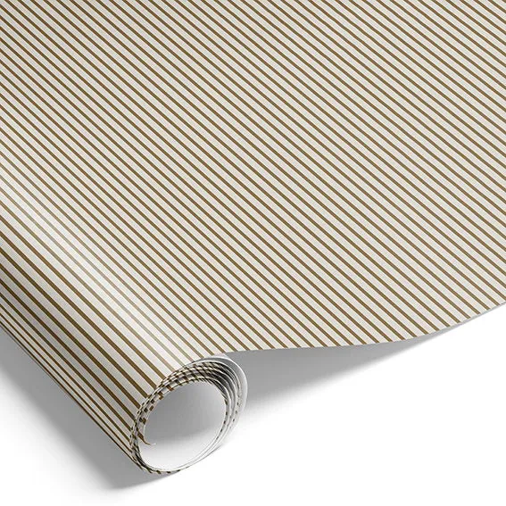 Det Gamle Apotek Giftpaper balicí papír zlatý 70 cm x 5 m