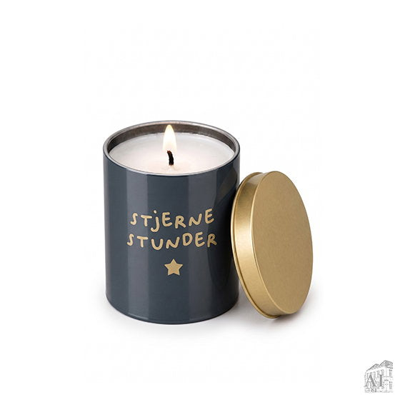Det Gamle Apotek Tin Candle svíčka v plechu zelená levandule