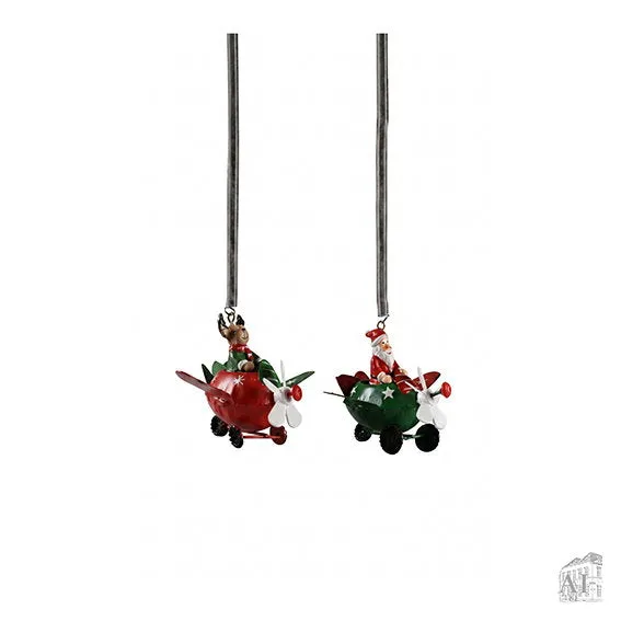 Det Gamle Apotek Figure for hanging závěs 7 cm červený