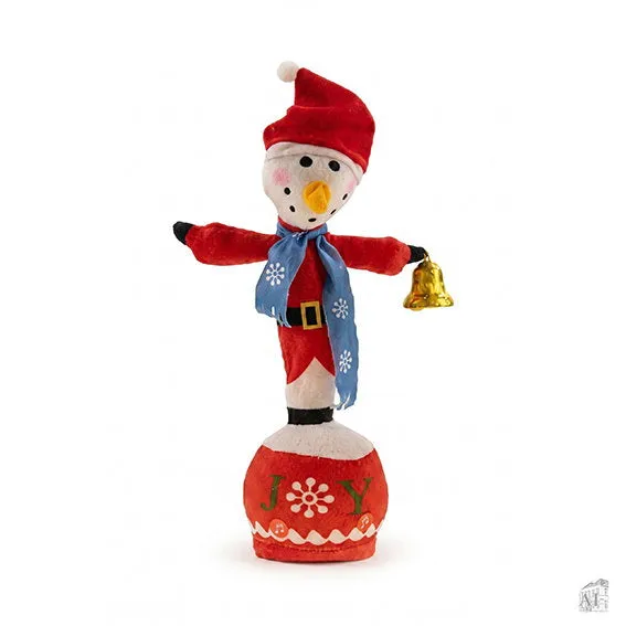 Det Gamle Apotek Snowman sněhulák hrající 30 cm