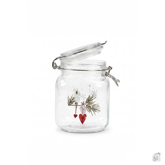 Det Gamle Apotek Glass jar dóza skleněná 1000 ml