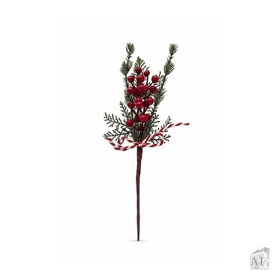 Det Gamle Apotek Branch větev 27 cm zelená