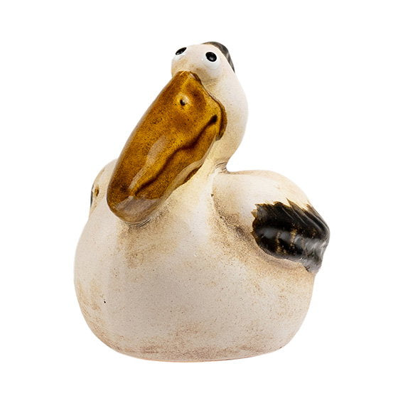 Det Gamle Apotek Pelican figurka hnědá 7 cm kamenina